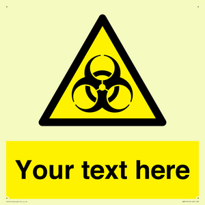 Custom Bio-Hazard Sign